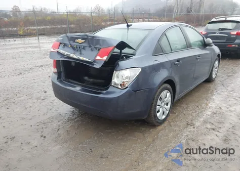 2013 Chevrolet Cruze Ls Auto из США, поврежденный, VIN 1G1PA5SHXD7214592